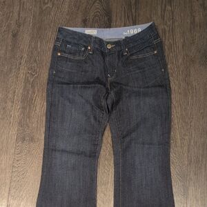 GAP Women's Deep Indigo Flare Jeans